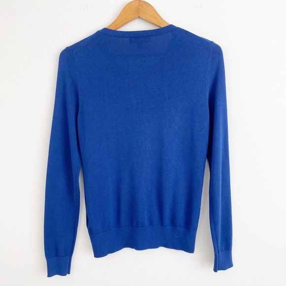 Banana Republic Blue Cotton Blend Button Down Cardigan Size Small - Picture 8 of 15